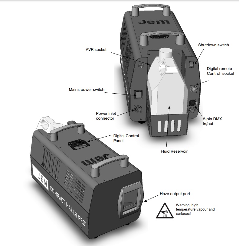 JEM Compact Hazer Pro machine - Image 3